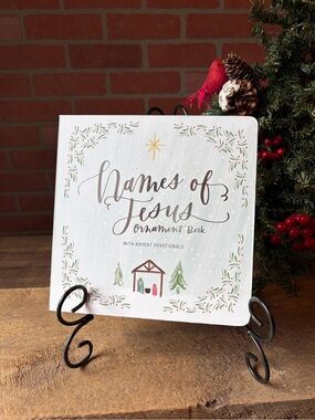 Names of Jesus Ornament Book with Advent Devotionals | Christian Holiday I NWT